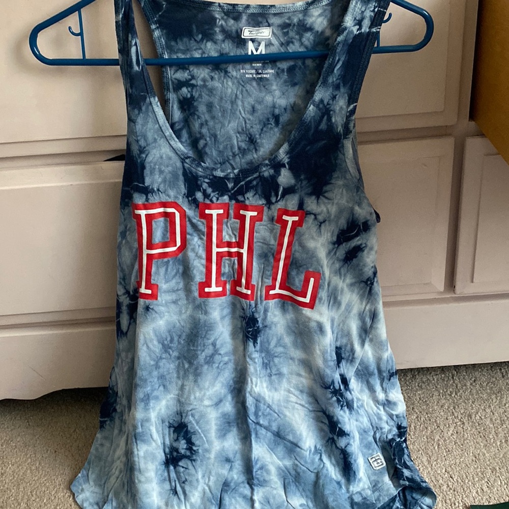 Philadelphia tie dye tank